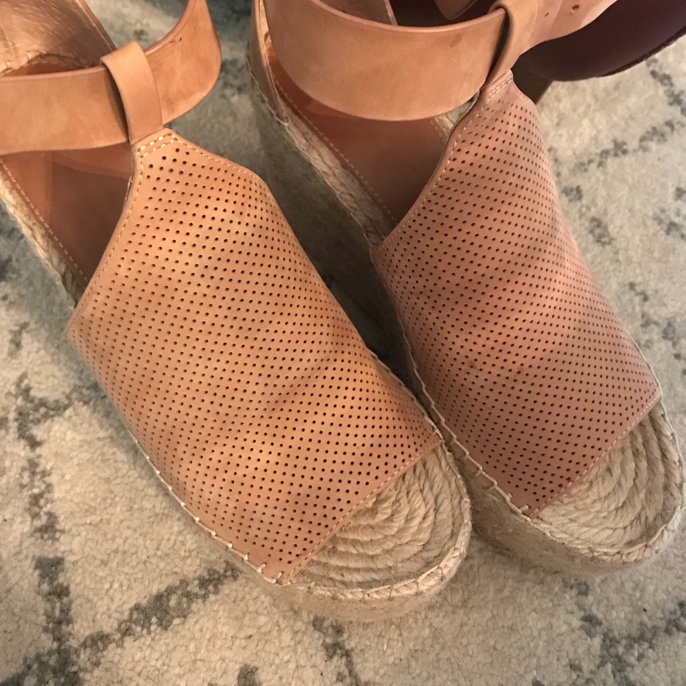 Marc Fisher espadrille wedges